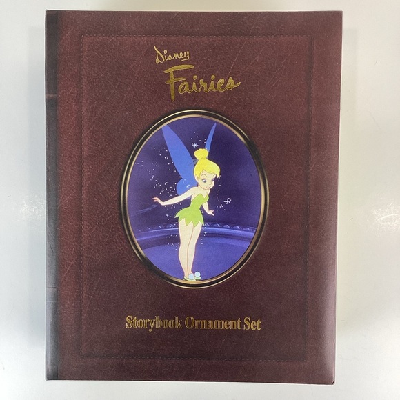 Disney Fairies Storybook Ornament Set - Picture 1 of 11
